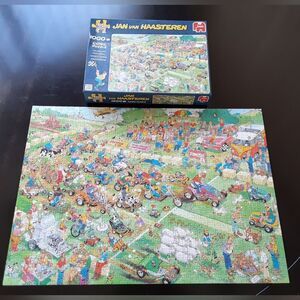 Jan Van Haasteren puzzle "Lawn Mower Race" 1000 piece